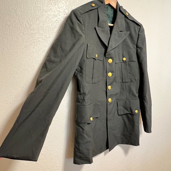 Vintage US Army Vietnam Uniform Jacket Coat Men Size 38L - Picture 4 of 8